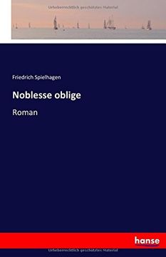 portada Noblesse oblige: Roman (German Edition)