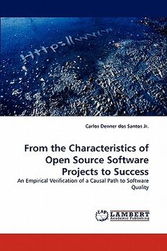 portada from the characteristics of open source software projects to success (in English)