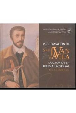 portada Proclamación de san Juan de Ávila Doctor de la Iglesia Universal (in Spanish)