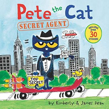 portada Pete the Cat: Secret Agent (en Inglés)