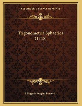 portada Trigonometria Sphaerica (1745) (en Latin)