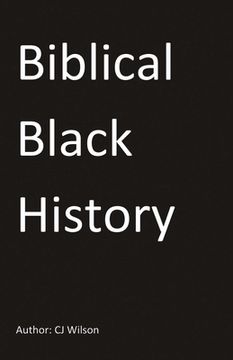 portada Biblical Black History: Volume 1 (en Inglés)