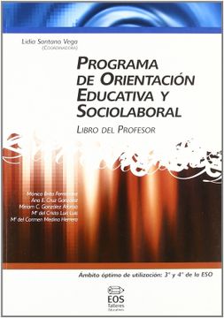 portada Programa de Orientación Educativa y Sociolaboral. Libro del Profesor (in Spanish)