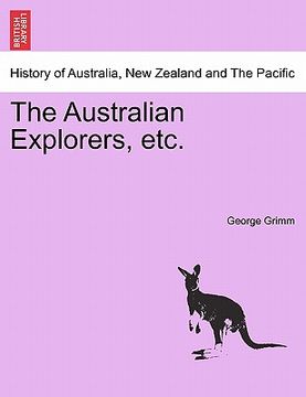 portada the australian explorers, etc.