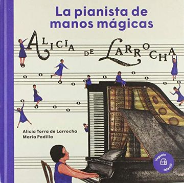 portada Alicia de Larrocha: La Pianista de Manos Mágicas (Nuestros Ilustres)