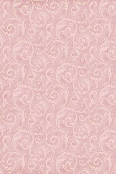portada Vintage Pink Damask - Sketch & Write Notebook: Softcover Purse-Size 6x9 Pink and Pale Mauve Matte Cover with Vintage Damask Pattern