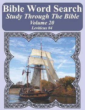 portada Bible Word Search Study Through The Bible: Volume 20 Leviticus #4 (en Inglés)
