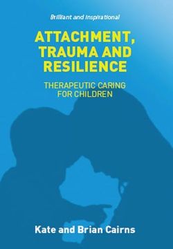 portada Attachment, Trauma and Resilience (en Inglés)