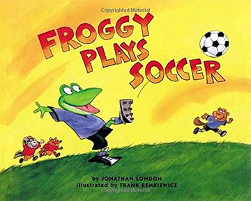 portada Froggy Plays Soccer (en Inglés)