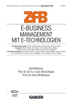 portada E-Business Management mit E-Technologien: Management mit E-Technologien: (en Alemán)