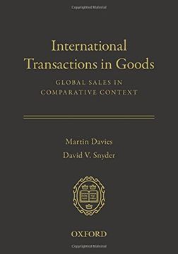 portada International Transactions In Goods: Global Sales In Comparative Context (en Inglés)