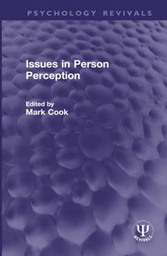 portada Issues in Person Perception (Psychology Revivals) (en Inglés)