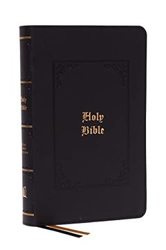 portada Kjv, Personal Size Large Print Reference Bible, Vintage Series, Leathersoft, Black, red Letter, Comfort Print: Holy Bible, King James Version (en Inglés)