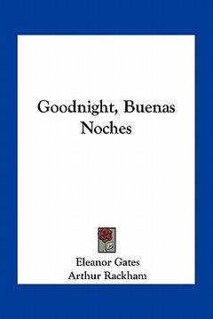 portada goodnight, buenas noches (en Inglés)