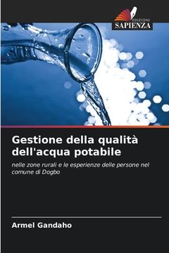 portada Gestione della qualità dell'acqua potabile (en Italiano)