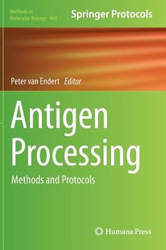 portada antigen processing: methods and protocols (en Inglés)