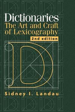 portada Dictionaries 2nd Edition Paperback: The art and Craft of Lexicography (in English)