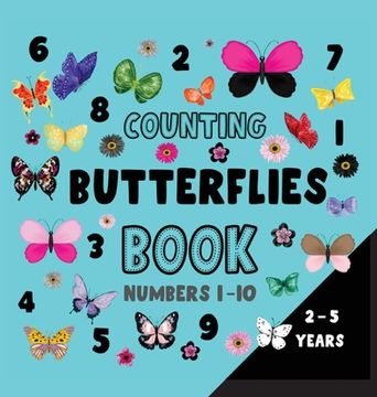 portada Counting butterflies book numbers 1-10 (en Inglés)