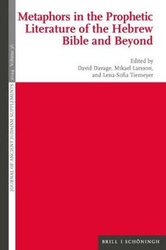 portada Metaphors in the Prophetic Literature of the Hebrew Bible and Beyond (en Inglés)