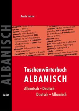 portada Taschenwörterbuch Albanisch-Deutsch / Deutsch-Albanisch (en Alemán)