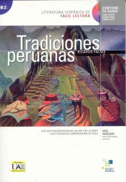 portada Literatura Hispanica de Facil Lectura: Tradiciones Peruanas + cd