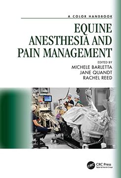portada Equine Anesthesia and Pain Management: A Color Handbook (Veterinary Color Handbook Series) (en Inglés)