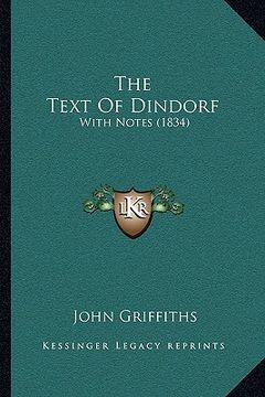 portada the text of dindorf: with notes (1834)
