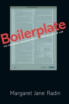portada Boilerplate: The Fine Print, Vanishing Rights, and the Rule of law (en Inglés)