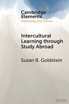 portada Intercultural Learning Through Study Abroad (Elements in Psychology and Culture) (in English)