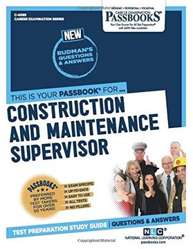 portada Construction and Maintenance Supervisor 