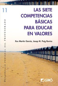 portada Las Siete Competencias Básicas Para Educar en Valores (in Spanish)