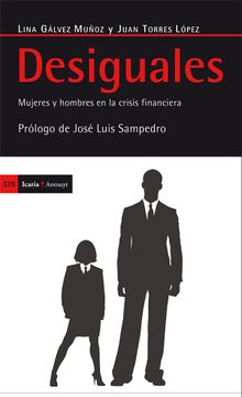 portada Desiguales: Mujeres y Hombres en la Crisis Financiera (Antrazyt)
