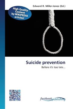 portada Suicide prevention (en Inglés)