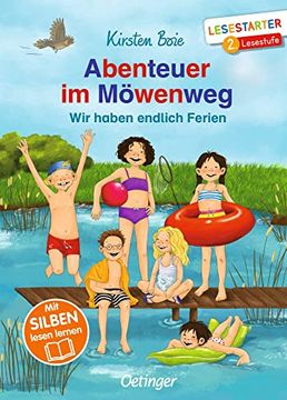 portada Abenteuer im Möwenweg. Wir Haben Endlich Ferien: Mit Silben Lesen Lernen (in German)