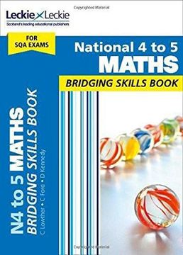 portada Bridging Skills for SQA ? National 4 to 5 Maths Bridging Skills Book (en Inglés)