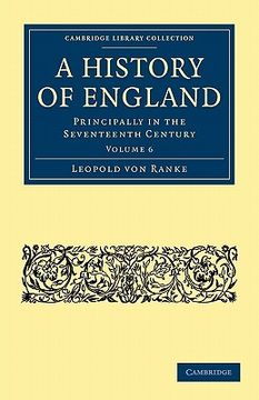 portada A History of England 6 Volume Set: A History of England - Volume 6 (Cambridge Library Collection - British & Irish History, 17Th & 18Th Centuries) (en Inglés)