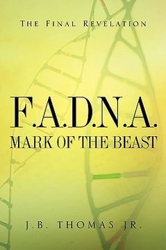 portada f.a.d.n.a. mark of the beast (in English)