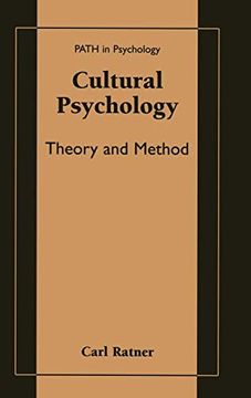 portada Cultural Psychology: Theory and Method (Path in Psychology) 
