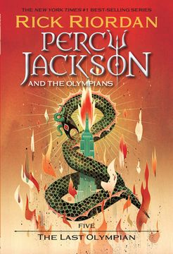 portada Percy Jackson and the Olympians, Book Five: The Last Olympian (Percy Jackson & the Olympians) (en Inglés)