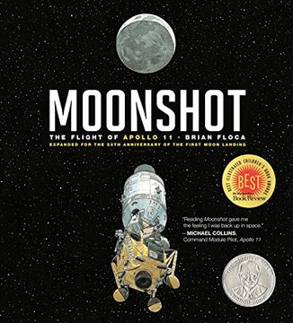 portada Moonshot: The Flight of Apollo 11 (Richard Jackson Books (Atheneum Hardcover)) 