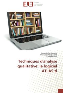 portada Techniques d'analyse qualitative: le logiciel ATLAS.ti (Omn.Univ.Europ.) (French Edition)