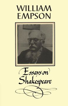 portada William Empson: Essays on Shakespeare Paperback (en Inglés)
