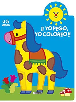 portada Yo Pego, yo Coloreo! 4-5 Años (in Spanish)