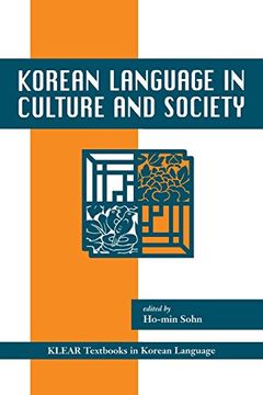 portada Korean Language in Culture and Society (Klear Textbooks in Korean Language) (en Inglés)