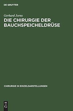 portada Die Chirurgie der Bauchspeicheldrüse (en Alemán)