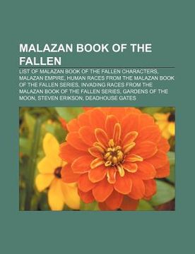 portada malazan book of the fallen: list of malazan book of the fallen characters, malazan empire (en Inglés)