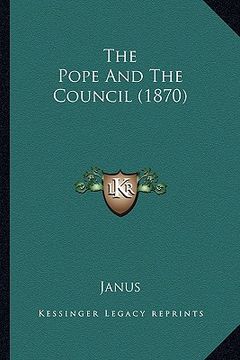 portada the pope and the council (1870) (en Inglés)