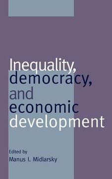 portada Inequality, Democracy, and Economic Development (in English)