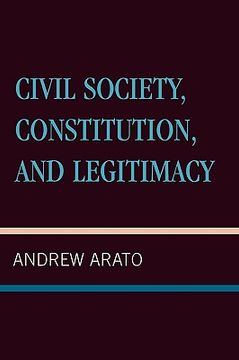 portada civil society, constitution, and legitimacy (in English)