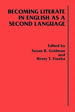 portada becoming literate in english as a second language (en Inglés)